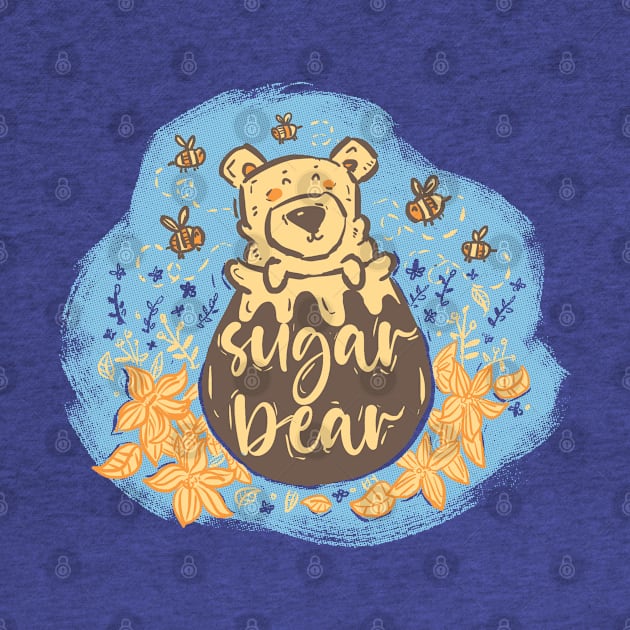 Sugar Bear by Norse Dog Studio